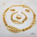 versace leaf set