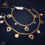 hanging anklets